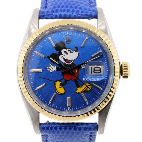 rolex mickey subs.